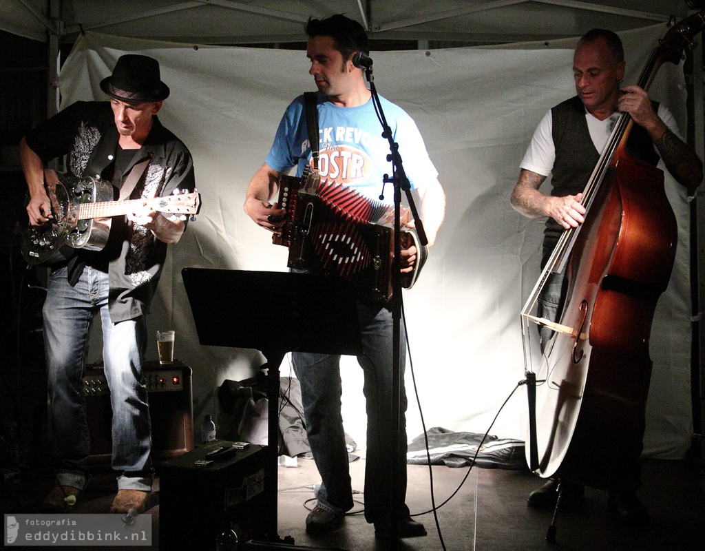 2011-08-27 Big Bayou Bandits - Tour de Terras - Brink, Deventer 010